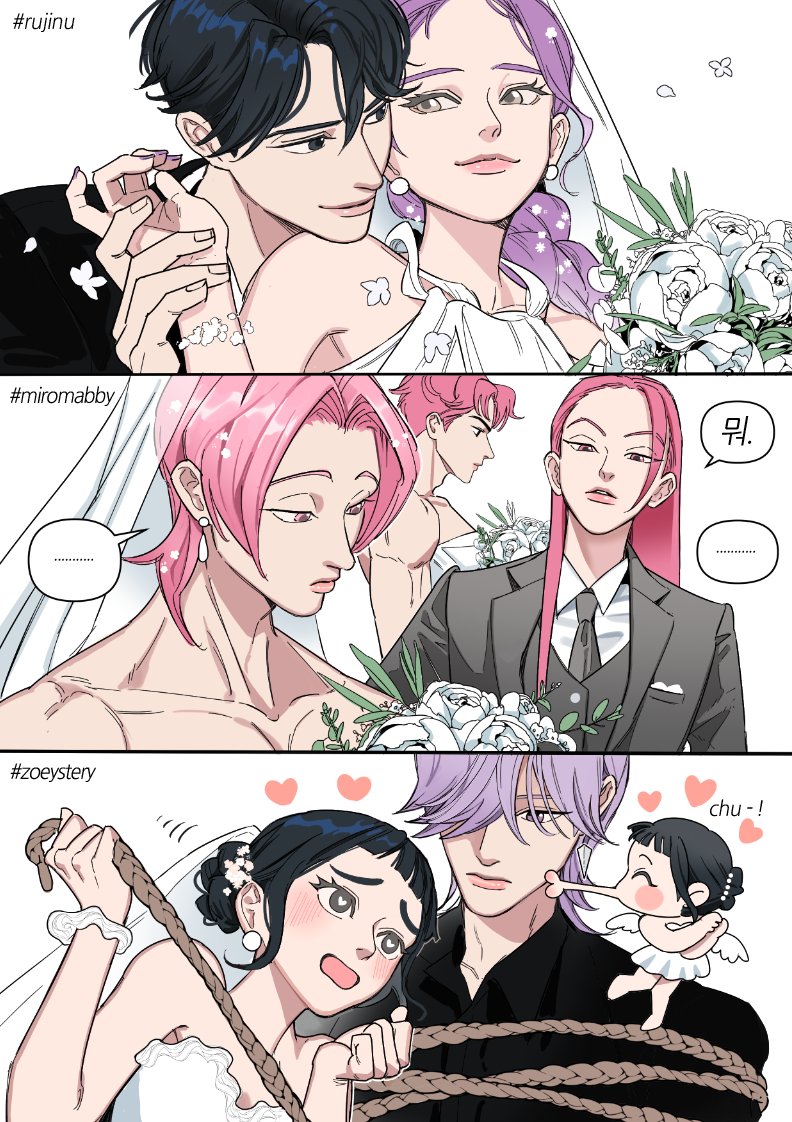 rumi, zoey, jinu, mira, mystery, and 2 more (kpop demon hunters) drawn by dodu_k