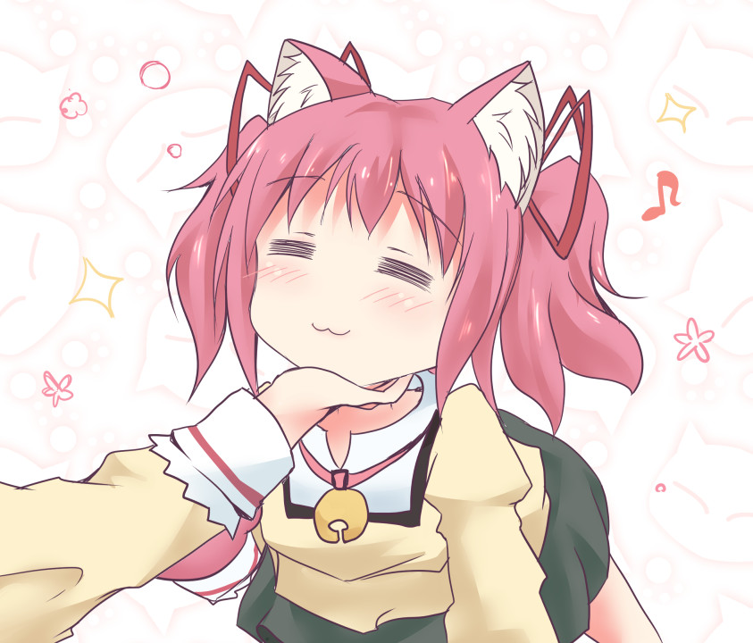 kaname madoka (mahou shoujo madoka magica) drawn by mickeysmith