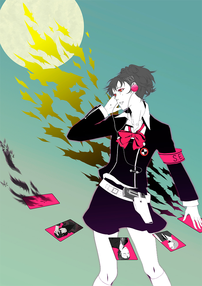 shiomi kotone, sanada akihiko, aragaki shinjirou, and odagiri hidetoshi (persona and 2 more) drawn by mishina_nao