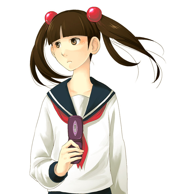 otonashi meru (sayonara zetsubou sensei) drawn by haru_(fiction)