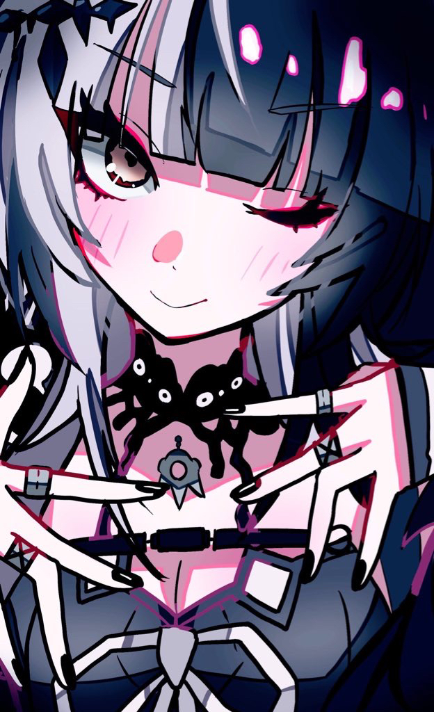 shiori novella (hololive and 1 more) drawn by kikkasoon