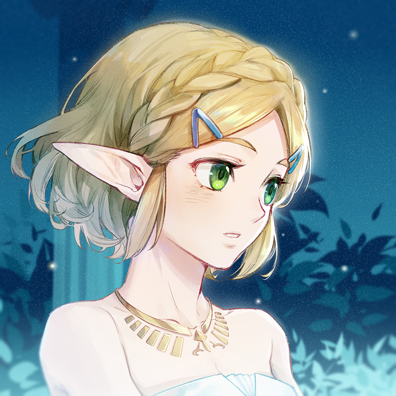 princess zelda (the legend of zelda and 1 more) drawn by cherry_(10013717)
