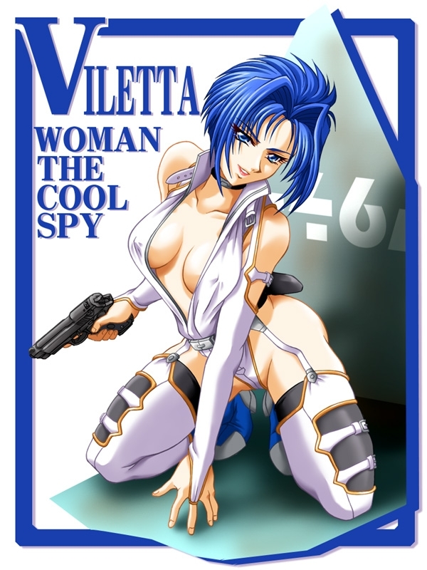 viletta badam (super robot wars) drawn by kouno_sachiko