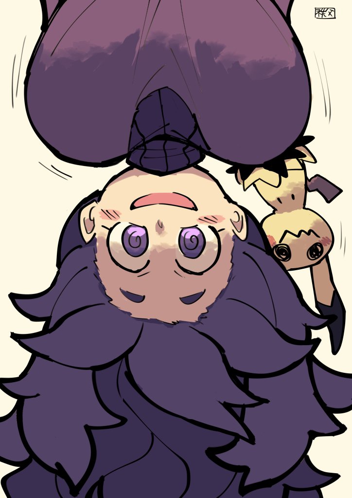 hex maniac and mimikyu (pokemon and 1 more) drawn by chichibu_(watson)