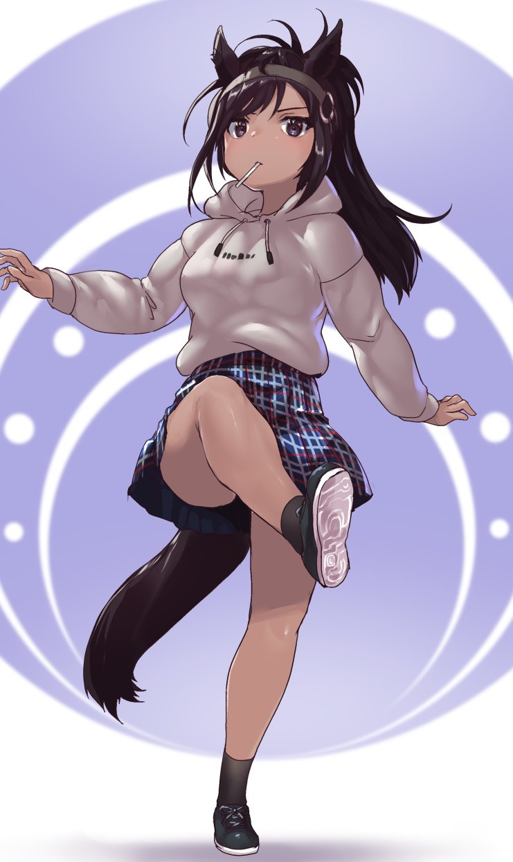 brown thoroughbred (kemono friends and 1 more) drawn by tadano_magu