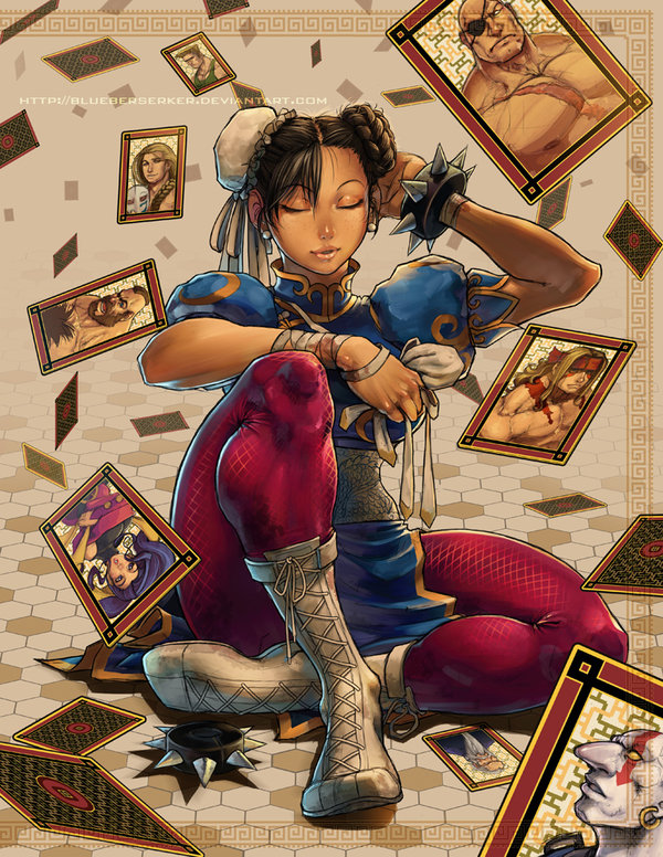 chun-li, zangief, guile, rose, sagat, and 3 more (street fighter and 1 more) drawn by blueberserker