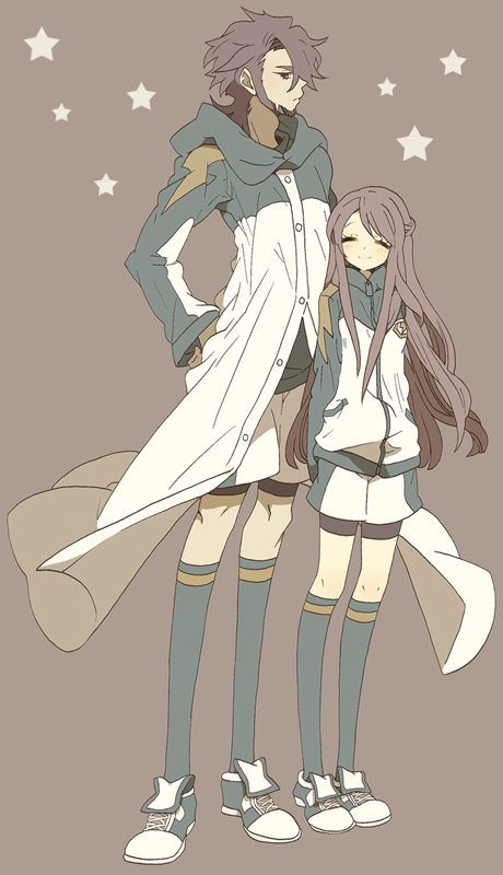 kudou fuyuka and kudou michiya (inazuma eleven) drawn by tsumi_guilty