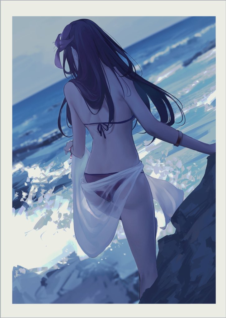 scathach (fate and 1 more) drawn by reroi