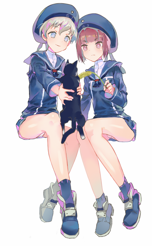 z1 leberecht maass, z3 max schultz, and unsinkable sam (kantai collection) drawn by moyuvvx