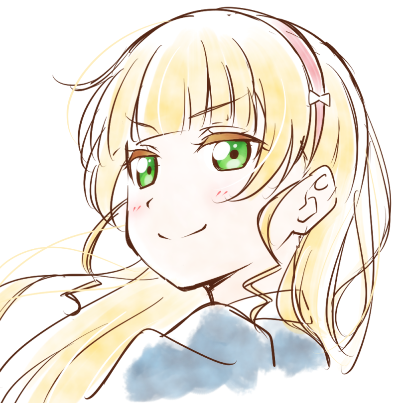 heanna sumire (love live! and 1 more) drawn by anibache