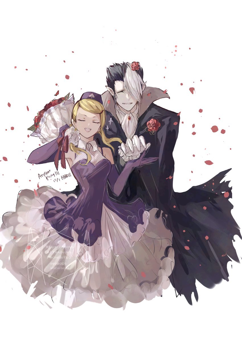 arystar krory and eliade (d.gray-man) drawn by sodamachi