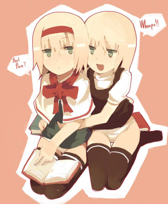 kirisame marisa and alice margatroid (touhou) drawn by fuukadia_(narcolepsy)