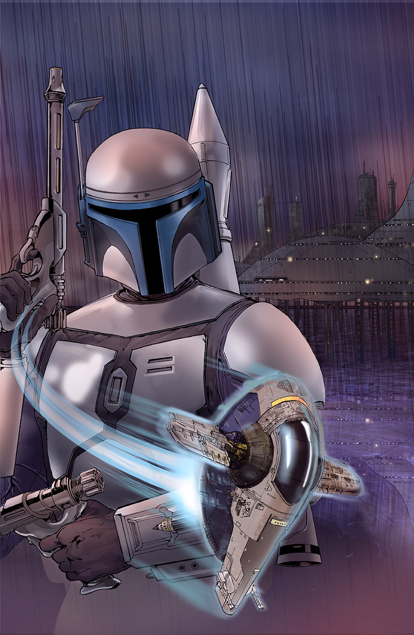 jango fett (star wars and 1 more) drawn by andrew_griffith