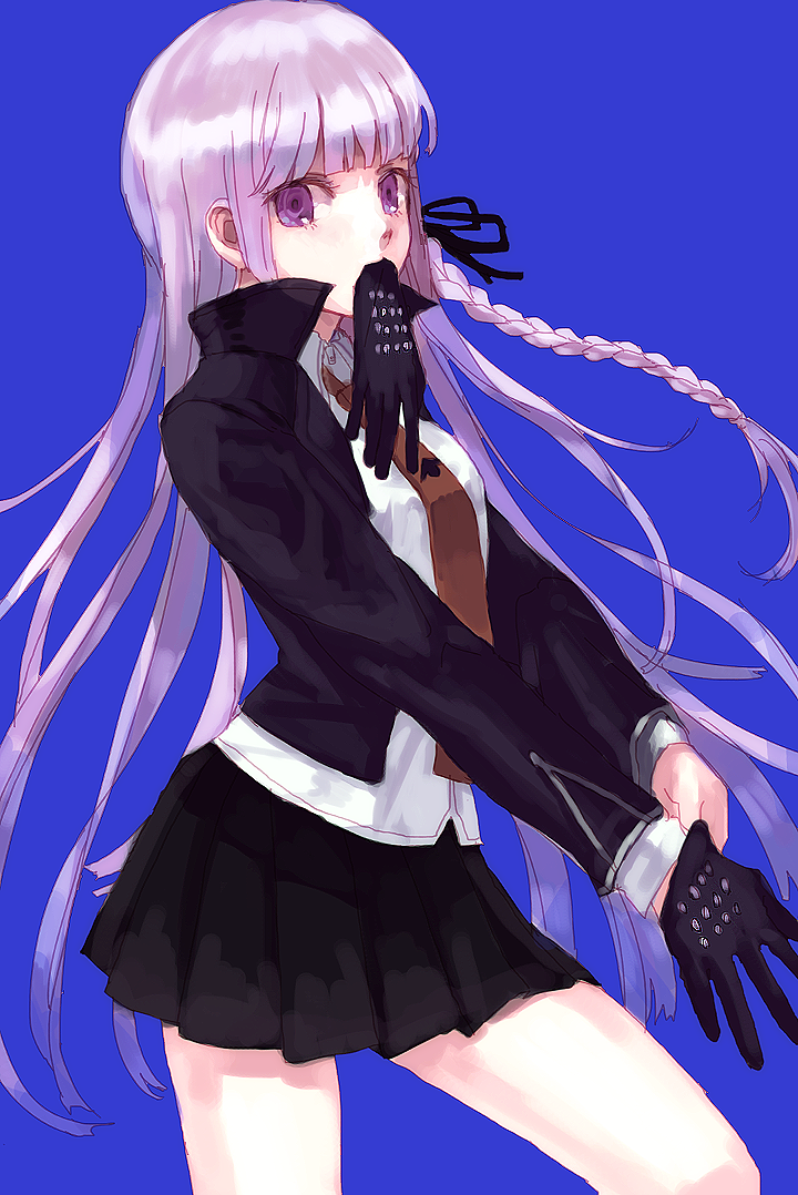 kirigiri kyoko (danganronpa and 1 more) drawn by watatsumi