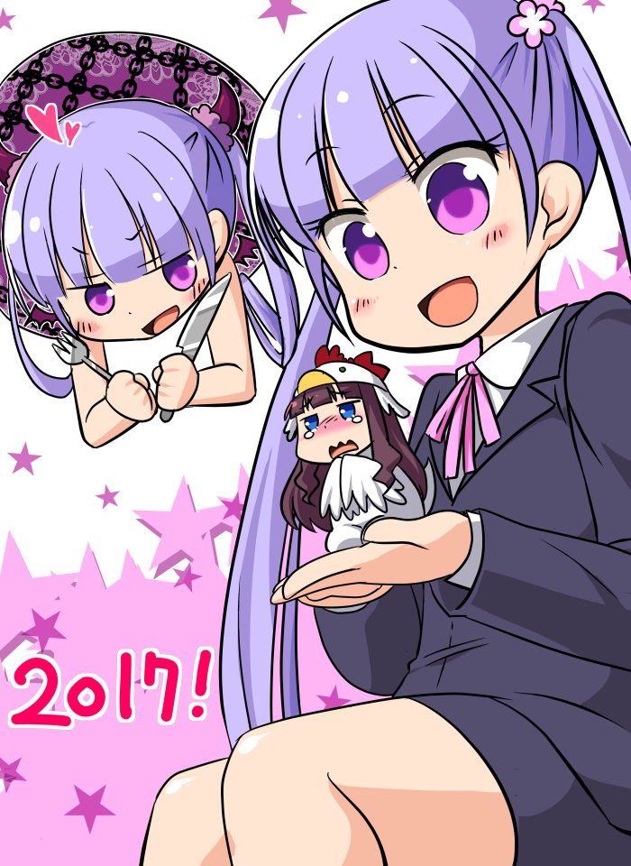 suzukaze aoba and takimoto hifumi (new game!) drawn by unyoon_(koorin)