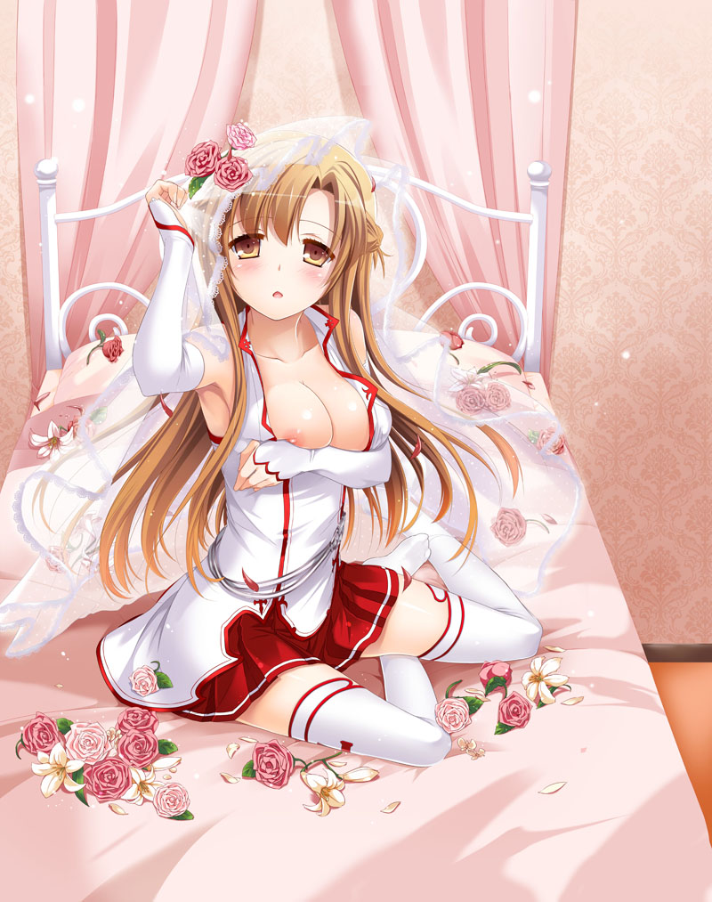 asuna (sword art online) drawn by nakajima_yuka