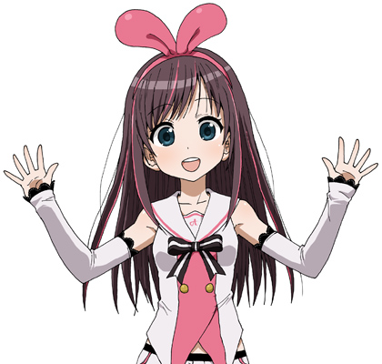 kizuna ai (kizuna ai inc.) drawn by maso_(ascii_art)