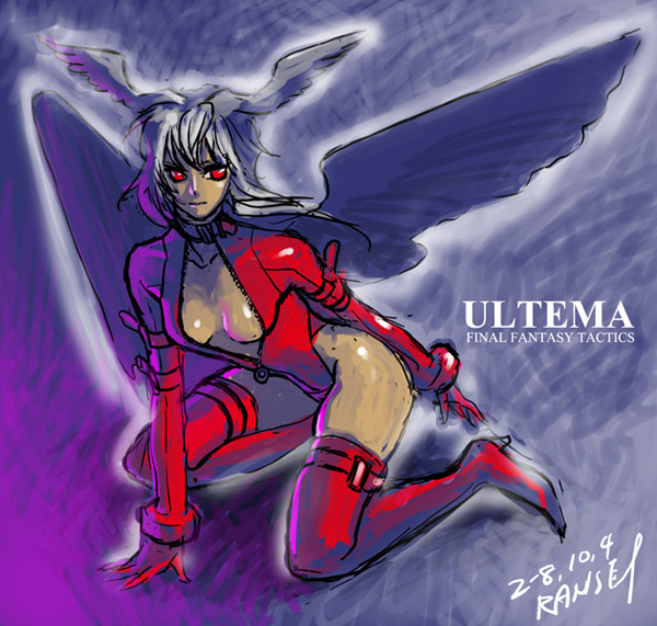 ultima (final fantasy and 1 more) drawn by ransei