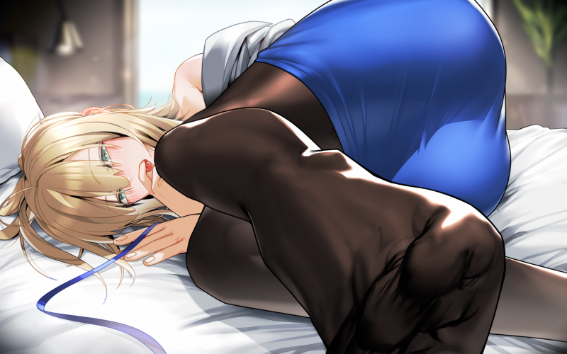 artoria pendragon and saber (fate and 1 more) drawn by tamamoice