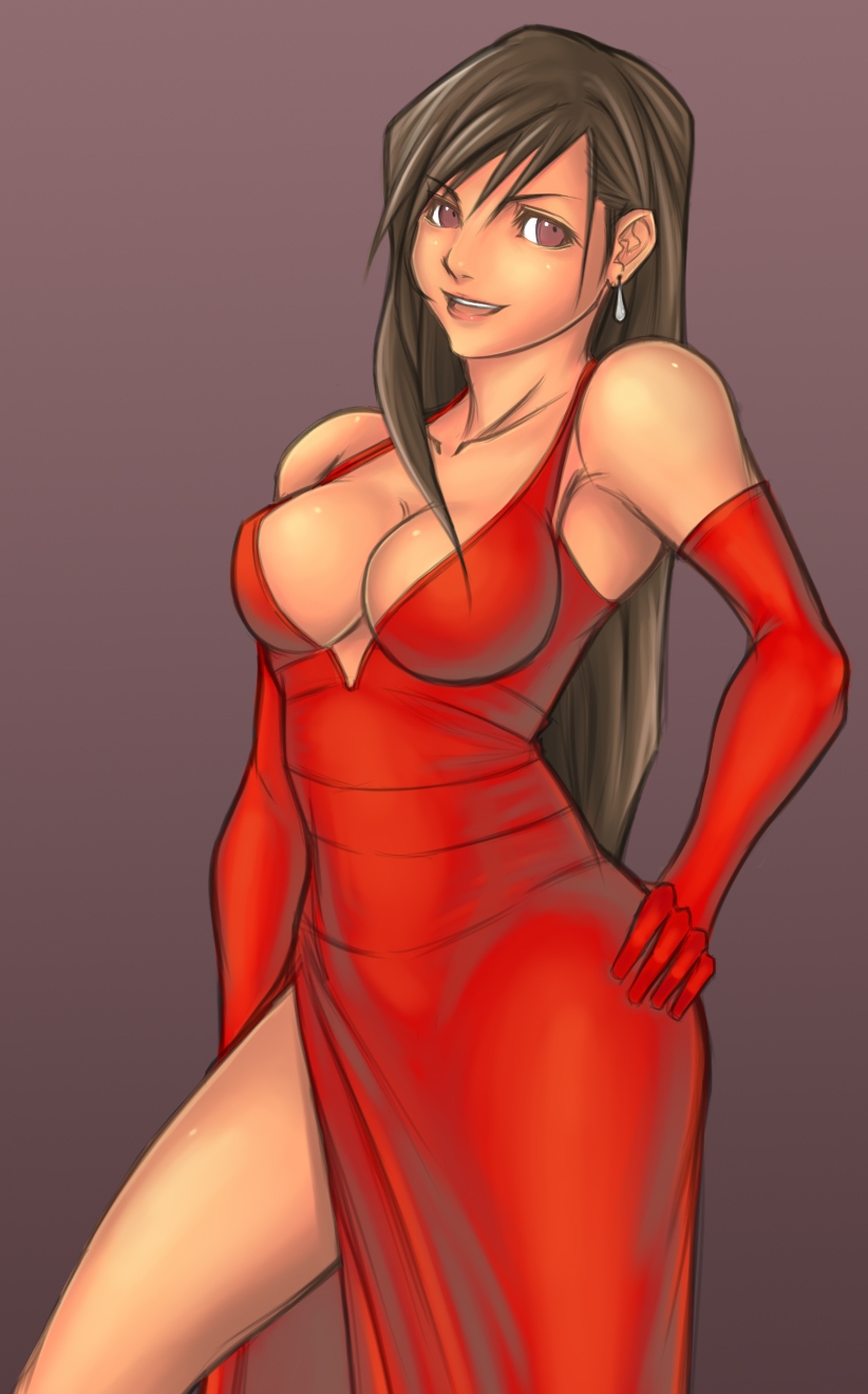 tifa lockhart (final fantasy and 1 more) drawn by arcbuncle