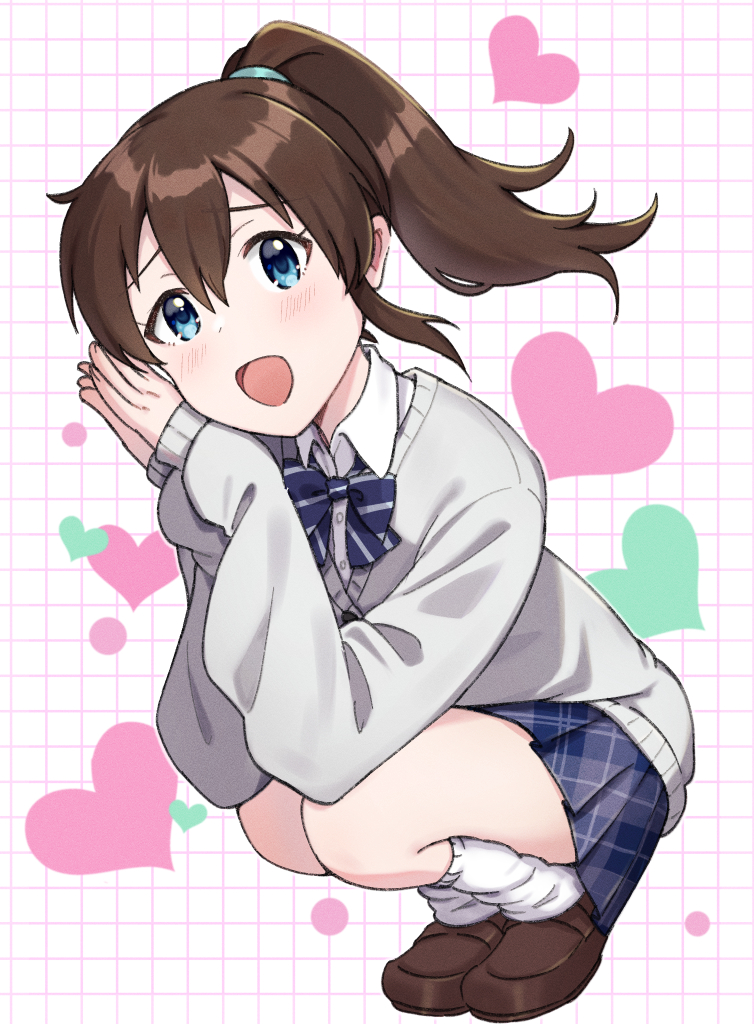 satake minako (idolmaster and 2 more) drawn by mogukichi_aka