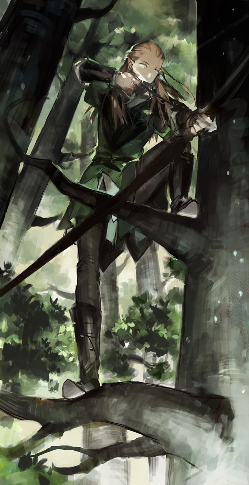 legolas (tolkien's legendarium and 1 more) drawn by starshadowmagician