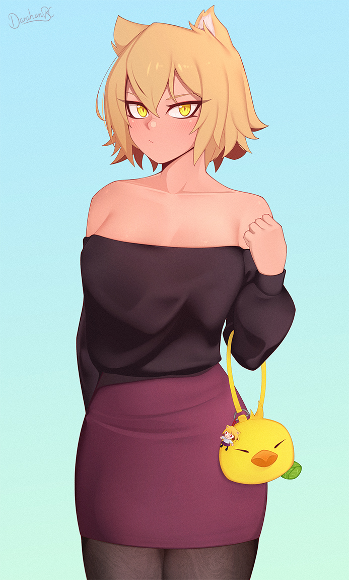 neco-arc (original and 1 more) drawn by darahan