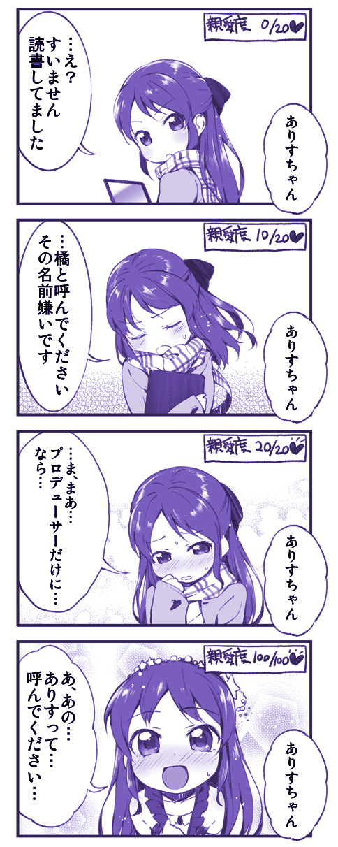 tachibana arisu (idolmaster and 1 more) drawn by u_(the_unko)