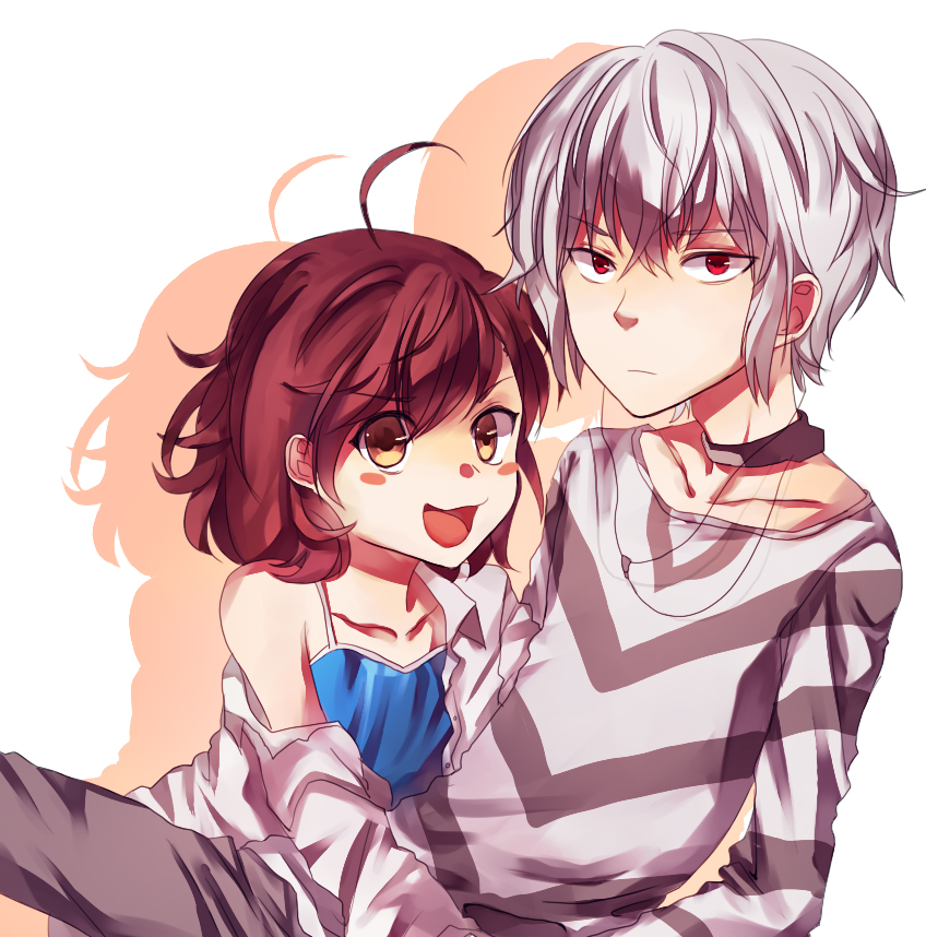 accelerator and last order (toaru majutsu no index) drawn by chicken_(asd522)
