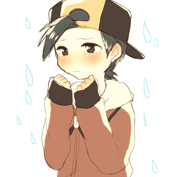 ethan (pokemon and 1 more) drawn by pink_usagi