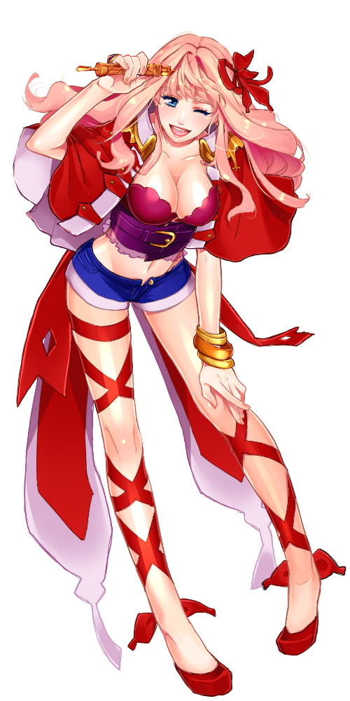 sheryl nome (macross and 2 more) drawn by maya_(many_pictures)
