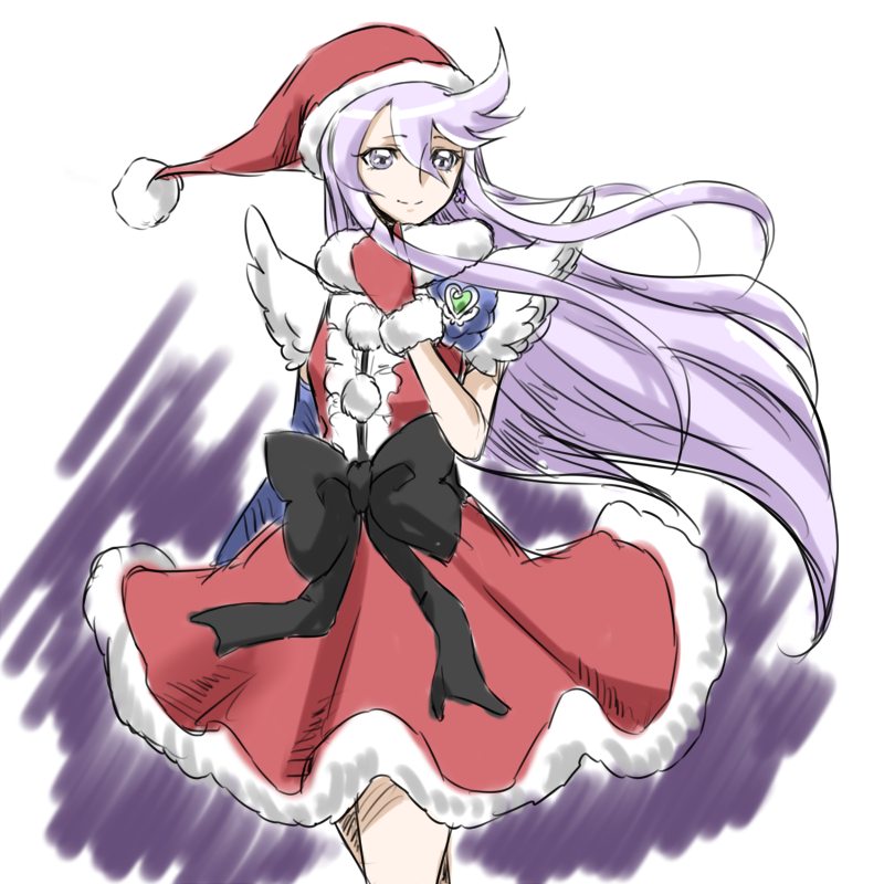 tsukikage yuri and cure moonlight (precure and 1 more) drawn by tsukikage_oyama