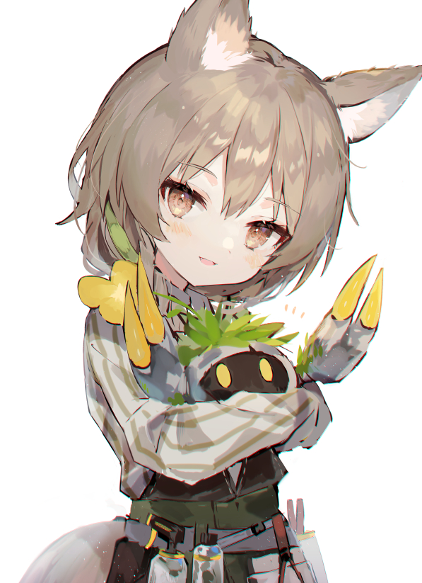 beanstalk and domesticated metal crab (arknights) drawn by toufu_mentaru_zabuton