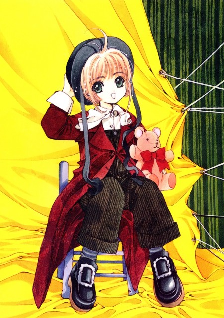 kinomoto sakura (cardcaptor sakura) drawn by clamp_(circle)