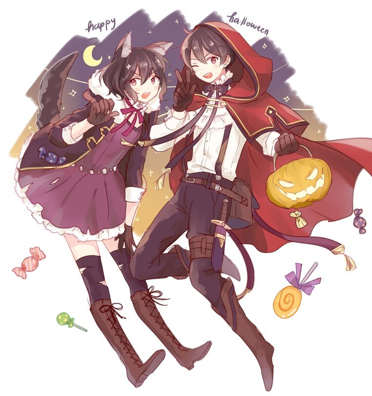 female morgan and male morgan (fire emblem and 2 more) drawn by dinikee