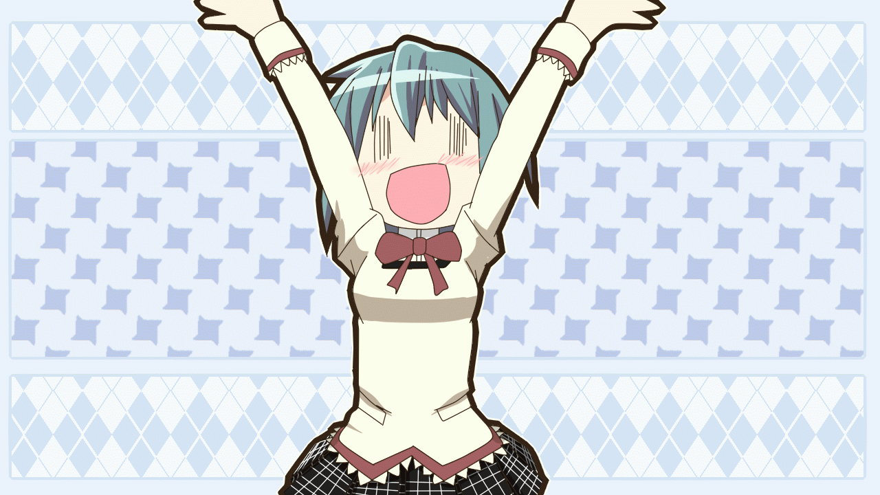 miki sayaka (mahou shoujo madoka magica) drawn by hangaku