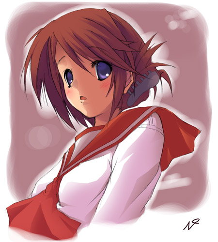 komaki manaka (to heart and 1 more) drawn by mizoguchi_keiji