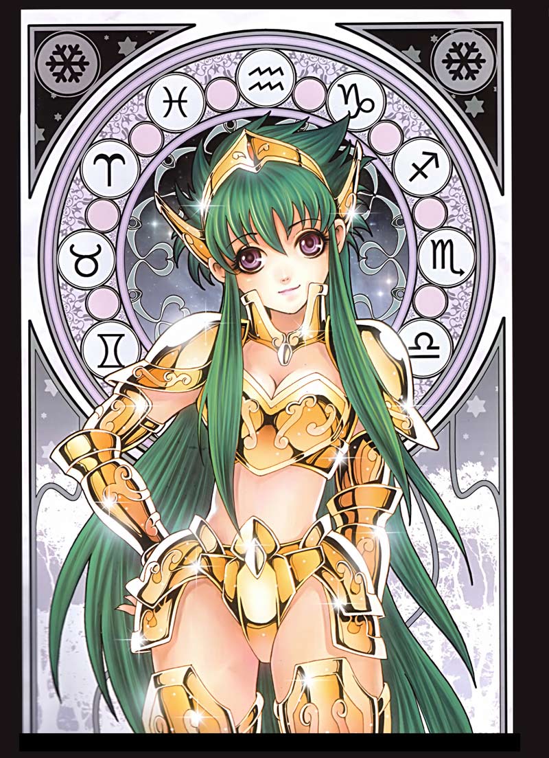 aquarius camus (saint seiya) drawn by future_studio_(artist) and mu_fengchun