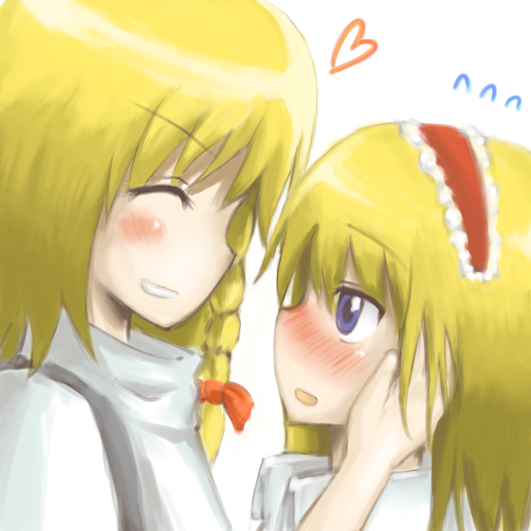 kirisame marisa and alice margatroid (touhou) drawn by any_(lucky_denver_mint)