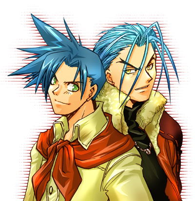 ashley winchester and janus cascade (wild arms and 2 more) drawn by typhoon_sanctuary