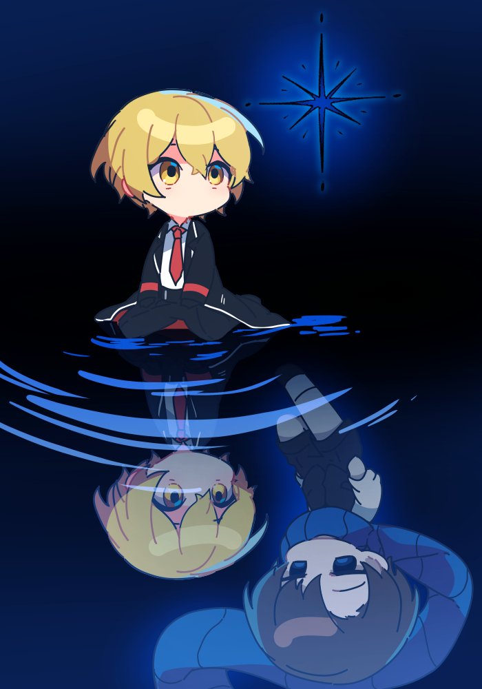 sinclair and demian (project moon and 1 more) drawn by name_(oiuio)