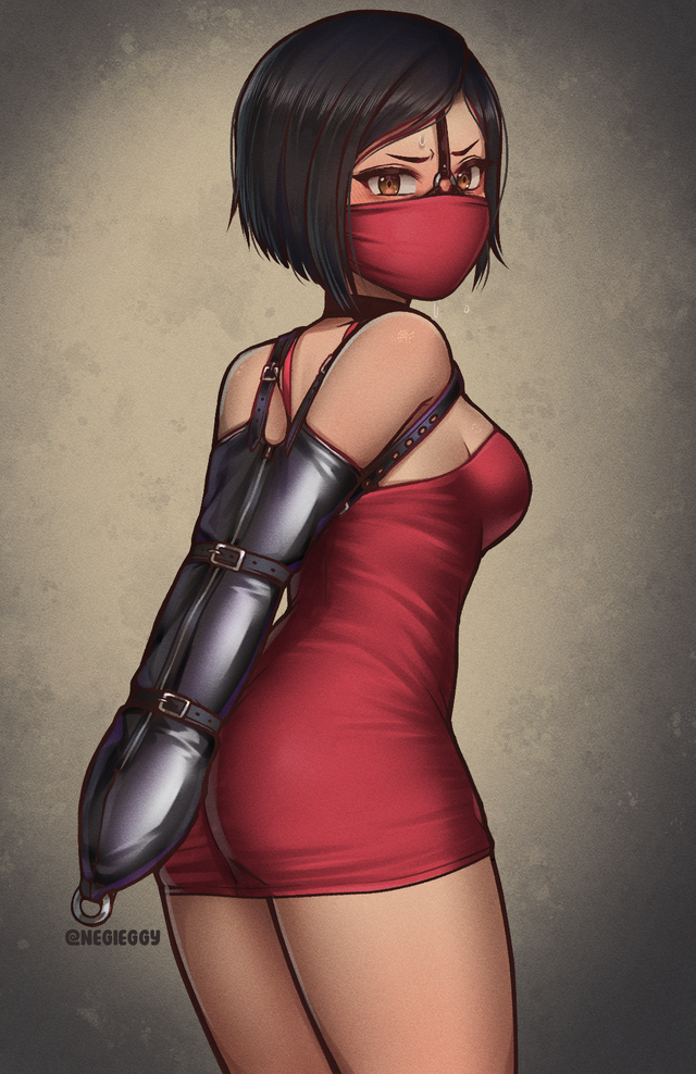 ada wong (resident evil and 1 more) drawn by negi_(liquidu)