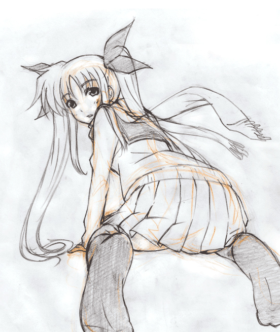 fate testarossa (lyrical nanoha and 1 more) drawn by hayakawa_harui