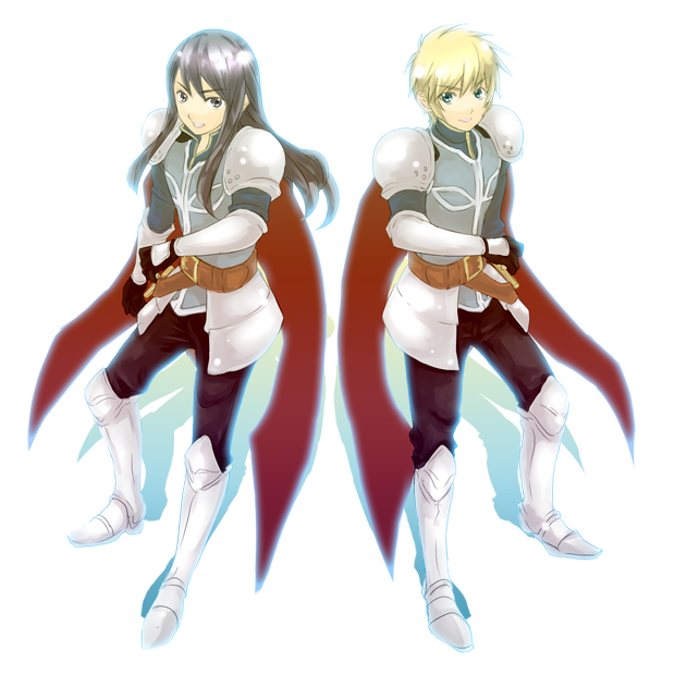 yuri lowell and flynn scifo (tales of and 1 more) drawn by kiyu_maru