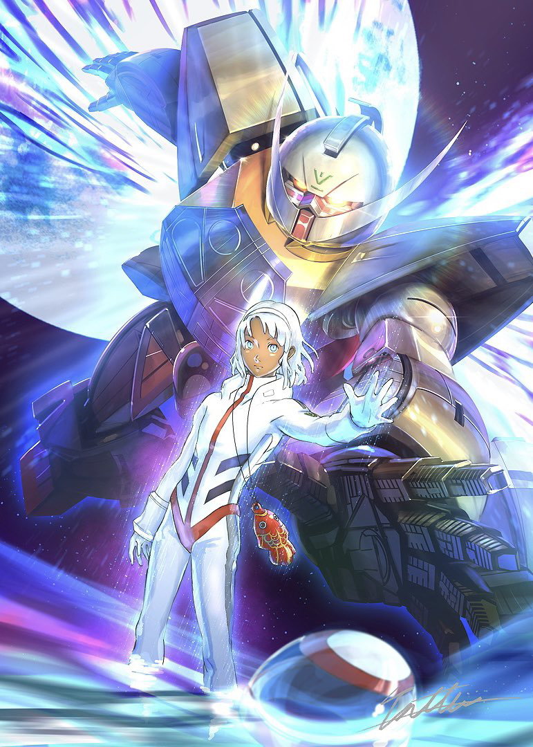 turn a gundam and loran cehack (gundam and 1 more) drawn by totthii0081