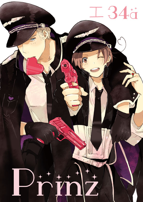 northern italy and germany (axis powers hetalia) drawn by simekirikowai
