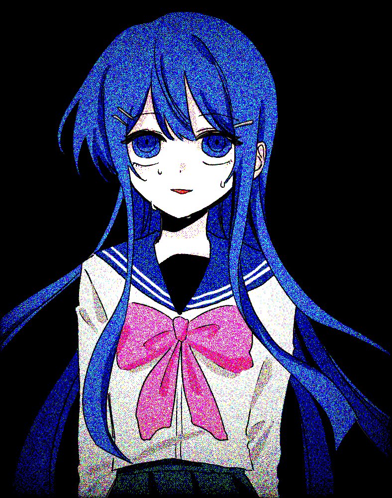 maizono sayaka (danganronpa and 1 more) drawn by yoon42_(3_9yoon)