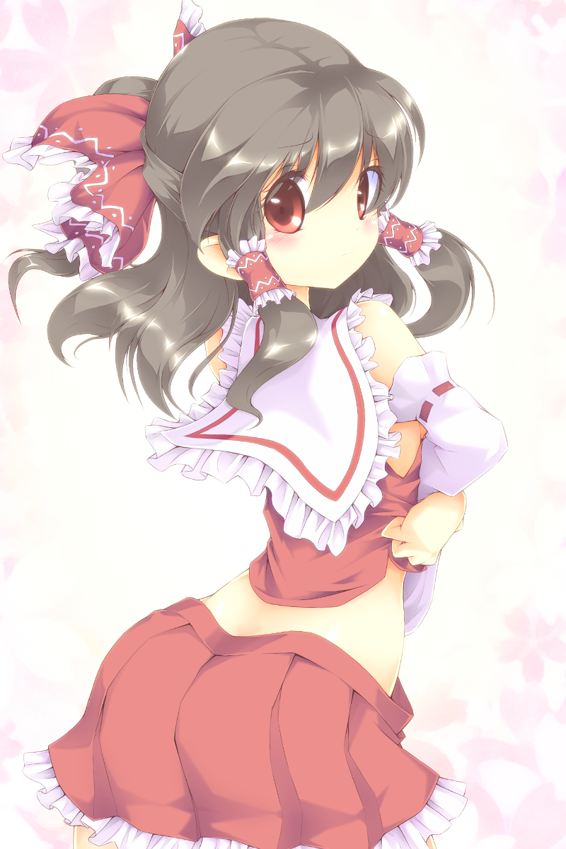 hakurei reimu (touhou) drawn by josephine_(twin_tail_rabbit)
