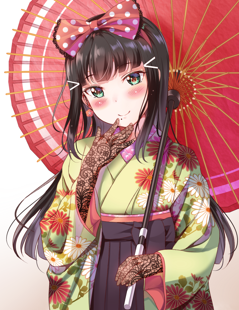 kurosawa dia (love live! and 1 more) drawn by tipii