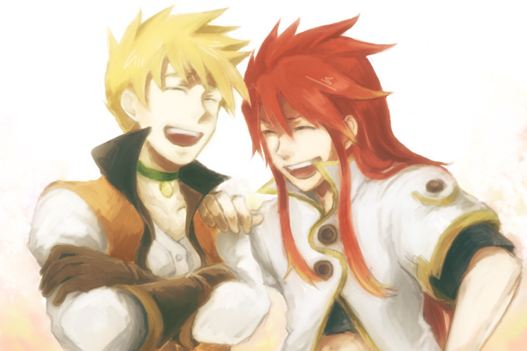 luke fon fabre and guy cecil (tales of and 1 more) drawn by yasuta_(sngmdeath)